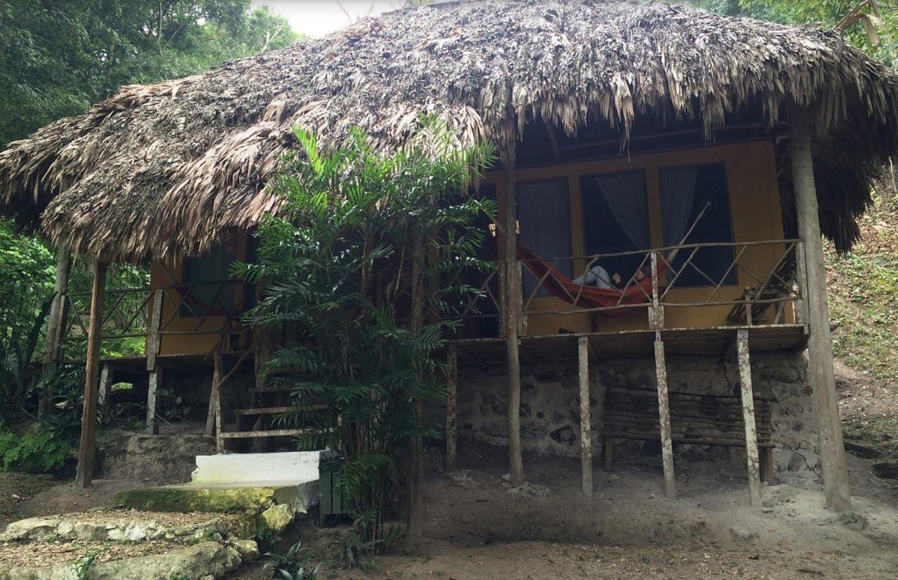 Ecolodge El SombreroLaguna Yaxha エクステリア 写真